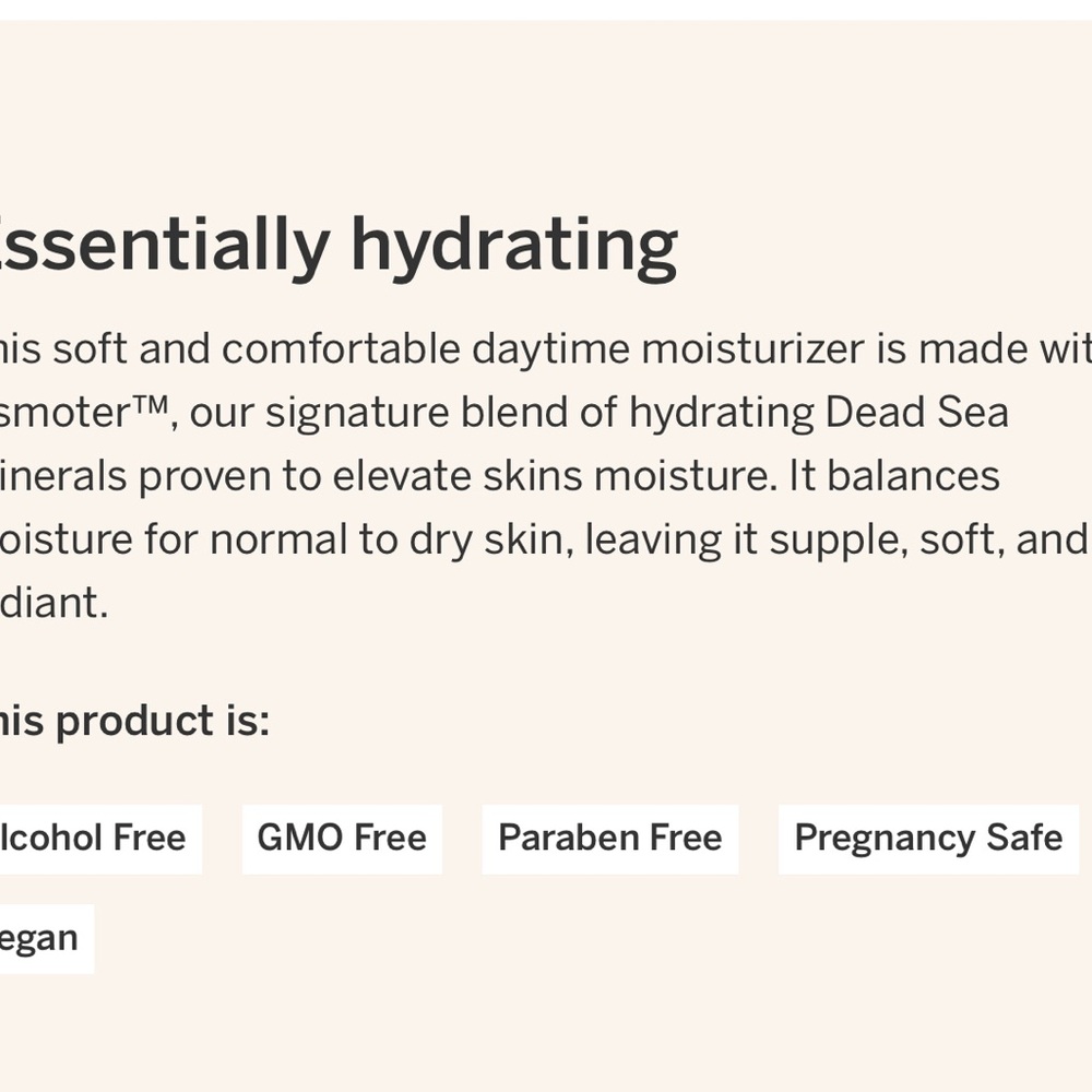 AHAVA Essential Day Moisturizer - for normal to dry skin - NIB 50 ml - Picture 4 of 5